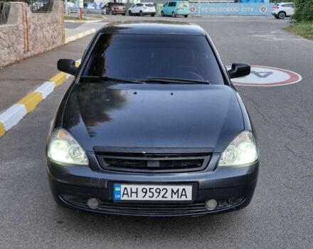 Чорний ВАЗ 2170 Priora, об'ємом двигуна 2 л та пробігом 324 тис. км за 1150 $, фото 1 на Automoto.ua