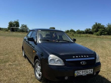 Черный ВАЗ 2170 Priora, объемом двигателя 1.6 л и пробегом 280 тыс. км за 1800 $, фото 1 на Automoto.ua