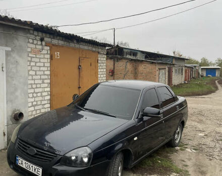 Черный ВАЗ 2170 Priora, объемом двигателя 1.6 л и пробегом 260 тыс. км за 1700 $, фото 1 на Automoto.ua