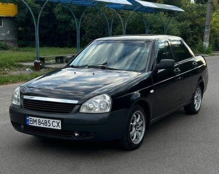 Черный ВАЗ 2170 Priora, объемом двигателя 1.6 л и пробегом 260 тыс. км за 2799 $, фото 1 на Automoto.ua