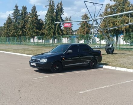 Черный ВАЗ 2170 Priora, объемом двигателя 1.6 л и пробегом 115 тыс. км за 3000 $, фото 1 на Automoto.ua