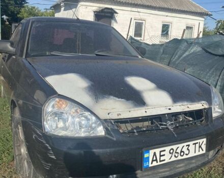 Чорний ВАЗ 2170 Priora, об'ємом двигуна 1.6 л та пробігом 220 тис. км за 1000 $, фото 1 на Automoto.ua