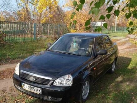 Черный ВАЗ 2170 Priora, объемом двигателя 1.6 л и пробегом 238 тыс. км за 3500 $, фото 1 на Automoto.ua