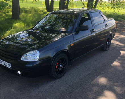 Черный ВАЗ 2170 Priora, объемом двигателя 1.6 л и пробегом 292 тыс. км за 2700 $, фото 1 на Automoto.ua