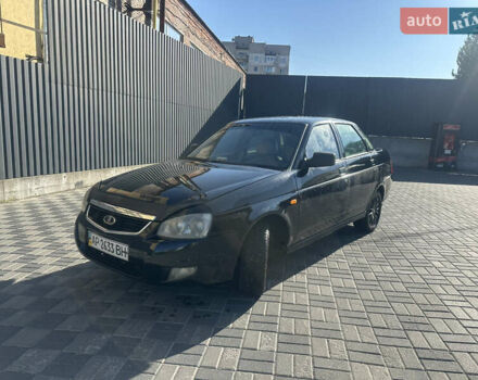 Чорний ВАЗ 2170 Priora, об'ємом двигуна 1.6 л та пробігом 333 тис. км за 1350 $, фото 1 на Automoto.ua