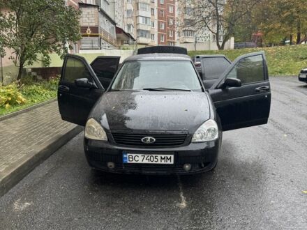 Черный ВАЗ 2170 Priora, объемом двигателя 1.6 л и пробегом 202 тыс. км за 1800 $, фото 1 на Automoto.ua