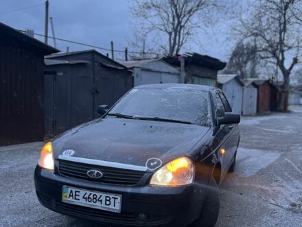 Чорний ВАЗ 2170 Priora, об'ємом двигуна 1.6 л та пробігом 280 тис. км за 1650 $, фото 1 на Automoto.ua