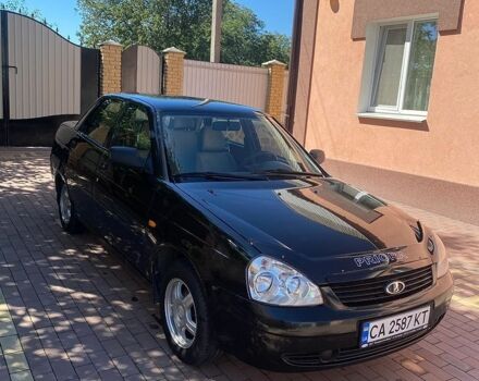 Черный ВАЗ 2170 Priora, объемом двигателя 1.6 л и пробегом 180 тыс. км за 2300 $, фото 1 на Automoto.ua