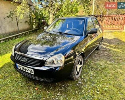 Черный ВАЗ 2170 Priora, объемом двигателя 1.6 л и пробегом 165 тыс. км за 2000 $, фото 1 на Automoto.ua
