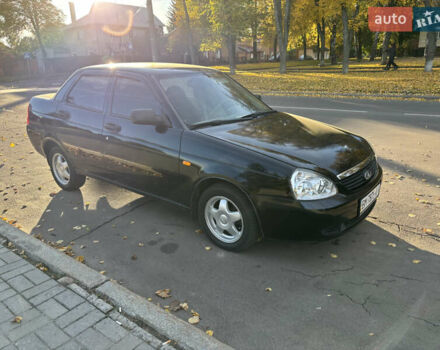 Чорний ВАЗ 2170 Priora, об'ємом двигуна 1.6 л та пробігом 136 тис. км за 3100 $, фото 1 на Automoto.ua