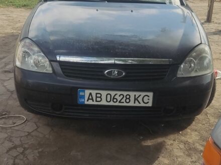 Черный ВАЗ 2170 Priora, объемом двигателя 1.6 л и пробегом 216 тыс. км за 2000 $, фото 1 на Automoto.ua