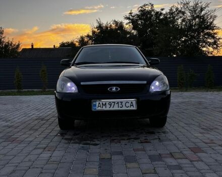Чорний ВАЗ 2170 Priora, об'ємом двигуна 1.6 л та пробігом 250 тис. км за 1800 $, фото 1 на Automoto.ua