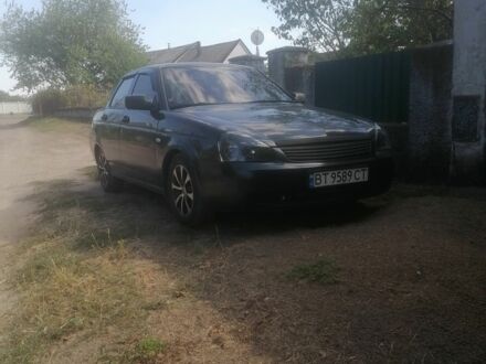 Черный ВАЗ 2170 Priora, объемом двигателя 1.6 л и пробегом 295 тыс. км за 2700 $, фото 1 на Automoto.ua