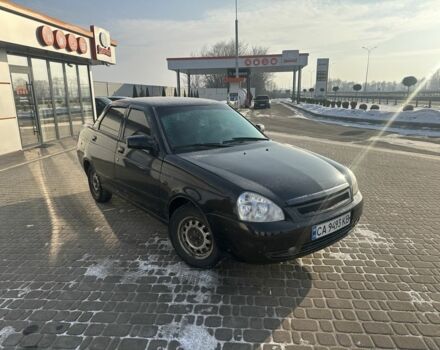 Черный ВАЗ 2170 Priora, объемом двигателя 1.6 л и пробегом 200 тыс. км за 1850 $, фото 1 на Automoto.ua