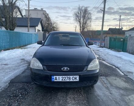 Чорний ВАЗ 2170 Priora, об'ємом двигуна 1.6 л та пробігом 425 тис. км за 1900 $, фото 1 на Automoto.ua