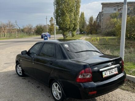 Чорний ВАЗ 2170 Priora, об'ємом двигуна 1.6 л та пробігом 137 тис. км за 2600 $, фото 1 на Automoto.ua
