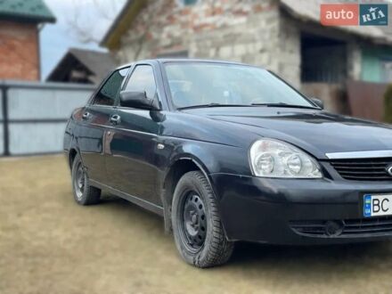 Черный ВАЗ 2170 Priora, объемом двигателя 1.6 л и пробегом 127 тыс. км за 2100 $, фото 1 на Automoto.ua