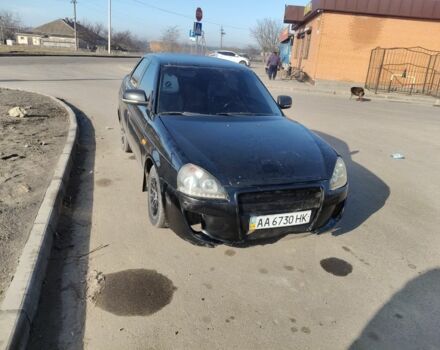 Чорний ВАЗ 2170 Priora, об'ємом двигуна 2 л та пробігом 2 тис. км за 1950 $, фото 1 на Automoto.ua