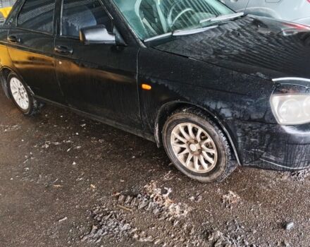 Черный ВАЗ 2170 Priora, объемом двигателя 1.6 л и пробегом 280 тыс. км за 1500 $, фото 1 на Automoto.ua