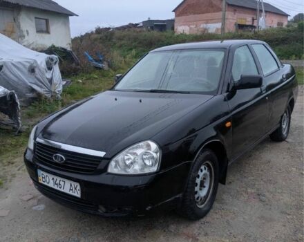 Черный ВАЗ 2170 Priora, объемом двигателя 1.6 л и пробегом 150 тыс. км за 1550 $, фото 1 на Automoto.ua