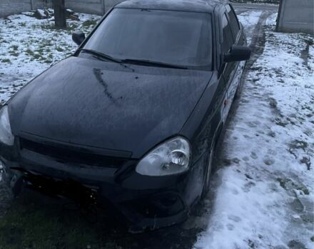 Черный ВАЗ 2170 Priora, объемом двигателя 1.6 л и пробегом 196 тыс. км за 1580 $, фото 1 на Automoto.ua