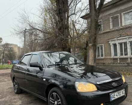Черный ВАЗ 2170 Priora, объемом двигателя 1.6 л и пробегом 227 тыс. км за 1950 $, фото 1 на Automoto.ua