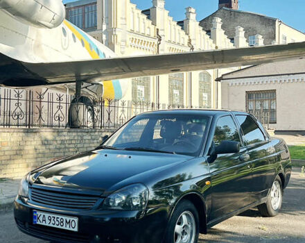 Черный ВАЗ 2170 Priora, объемом двигателя 1.6 л и пробегом 189 тыс. км за 3200 $, фото 1 на Automoto.ua