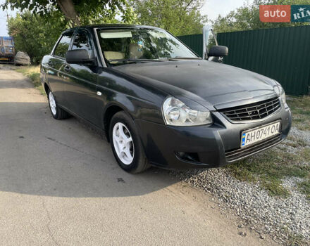 Черный ВАЗ 2170 Priora, объемом двигателя 1.6 л и пробегом 288 тыс. км за 2099 $, фото 1 на Automoto.ua