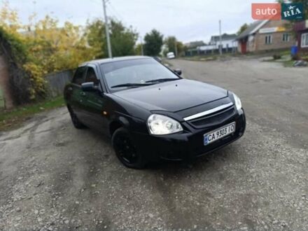 Черный ВАЗ 2170 Priora, объемом двигателя 1.6 л и пробегом 142 тыс. км за 2499 $, фото 1 на Automoto.ua