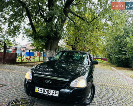 Черный ВАЗ 2170 Priora, объемом двигателя 1.6 л и пробегом 110 тыс. км за 1700 $, фото 1 на Automoto.ua