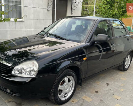 Чорний ВАЗ 2170 Priora, об'ємом двигуна 1.6 л та пробігом 200 тис. км за 2300 $, фото 1 на Automoto.ua