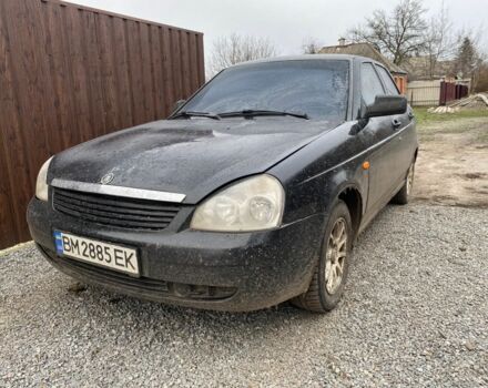 Чорний ВАЗ 2170 Priora, об'ємом двигуна 1.6 л та пробігом 190 тис. км за 1750 $, фото 1 на Automoto.ua