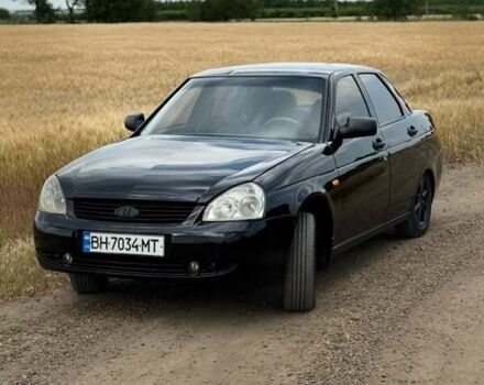Черный ВАЗ 2170 Priora, объемом двигателя 1.6 л и пробегом 200 тыс. км за 2700 $, фото 1 на Automoto.ua