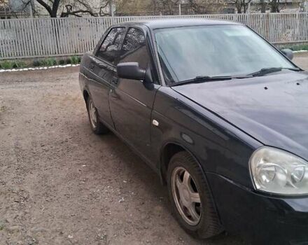 Чорний ВАЗ 2170 Priora, об'ємом двигуна 1.6 л та пробігом 140 тис. км за 1800 $, фото 1 на Automoto.ua