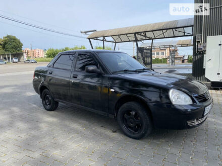 Черный ВАЗ 2170 Priora, объемом двигателя 1.6 л и пробегом 187 тыс. км за 1490 $, фото 1 на Automoto.ua