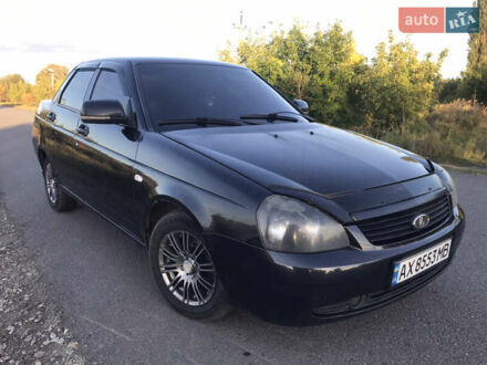 Чорний ВАЗ 2170 Priora, об'ємом двигуна 1.6 л та пробігом 125 тис. км за 2450 $, фото 1 на Automoto.ua