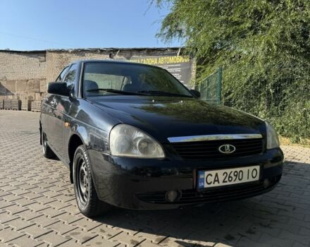 Черный ВАЗ 2170 Priora, объемом двигателя 1.6 л и пробегом 160 тыс. км за 2000 $, фото 1 на Automoto.ua