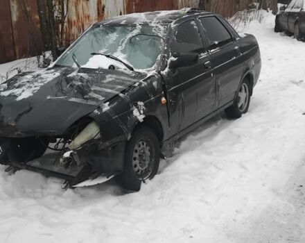 Черный ВАЗ 2170 Priora, объемом двигателя 0 л и пробегом 140 тыс. км за 750 $, фото 1 на Automoto.ua