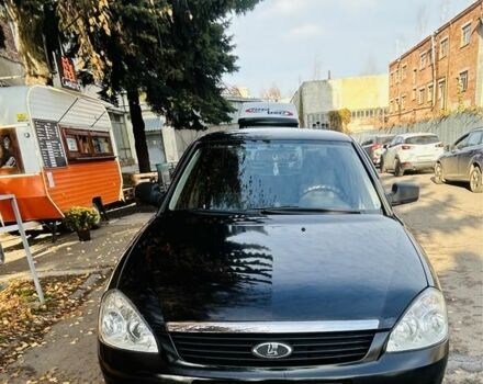 Черный ВАЗ 2170 Priora, объемом двигателя 1.6 л и пробегом 137 тыс. км за 3300 $, фото 1 на Automoto.ua