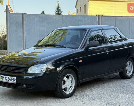 Чорний ВАЗ 2170 Priora, об'ємом двигуна 1.6 л та пробігом 190 тис. км за 2500 $, фото 1 на Automoto.ua
