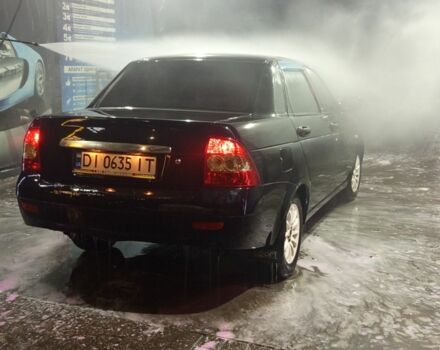 Чорний ВАЗ 2170 Priora, об'ємом двигуна 1.6 л та пробігом 90 тис. км за 2011 $, фото 1 на Automoto.ua