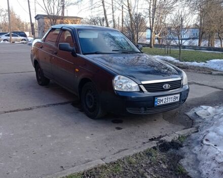 Черный ВАЗ 2170 Priora, объемом двигателя 1.6 л и пробегом 183 тыс. км за 2600 $, фото 1 на Automoto.ua