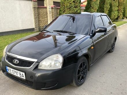 Черный ВАЗ 2170 Priora, объемом двигателя 1.6 л и пробегом 210 тыс. км за 2300 $, фото 1 на Automoto.ua