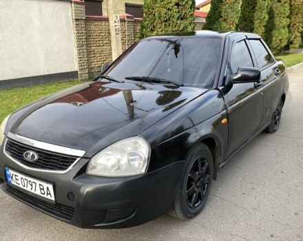 Черный ВАЗ 2170 Priora, объемом двигателя 1.6 л и пробегом 210 тыс. км за 2300 $, фото 1 на Automoto.ua