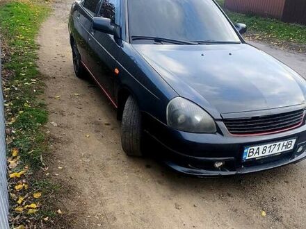 Черный ВАЗ 2170 Priora, объемом двигателя 1.6 л и пробегом 190 тыс. км за 2500 $, фото 1 на Automoto.ua