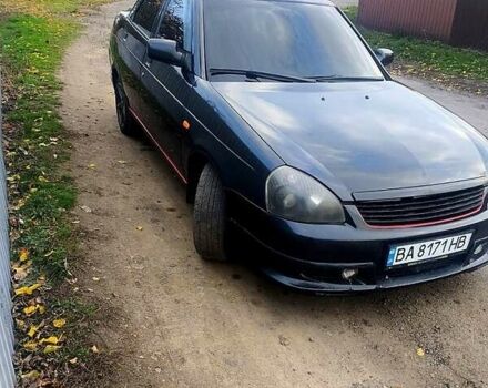 Чорний ВАЗ 2170 Priora, об'ємом двигуна 1.6 л та пробігом 190 тис. км за 2500 $, фото 1 на Automoto.ua