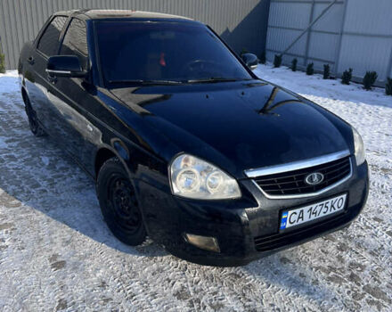 Черный ВАЗ 2170 Priora, объемом двигателя 1.6 л и пробегом 398 тыс. км за 2200 $, фото 1 на Automoto.ua