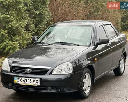 Чорний ВАЗ 2170 Priora, об'ємом двигуна 1.6 л та пробігом 134 тис. км за 3290 $, фото 1 на Automoto.ua