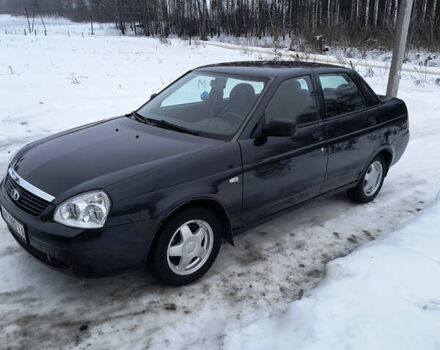 Чорний ВАЗ 2170 Priora, об'ємом двигуна 1.6 л та пробігом 80 тис. км за 2700 $, фото 1 на Automoto.ua