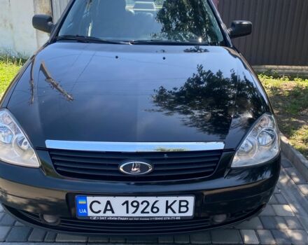 Черный ВАЗ 2170 Priora, объемом двигателя 1.6 л и пробегом 118 тыс. км за 3250 $, фото 1 на Automoto.ua